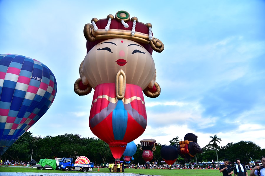 台東天后宮媽祖熱氣球